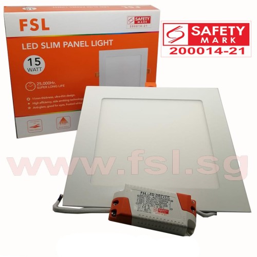 15w Fsl Slim Panel Light