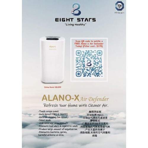 Alano air hotsell purifier manual